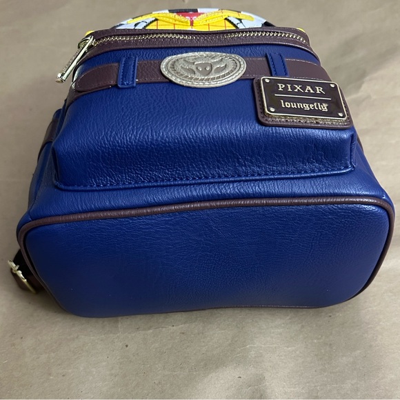 NWT Disney Parks Loungefly Pixar Toy Story Sheriff Woody Mini Backpack - Picture 3 of 9